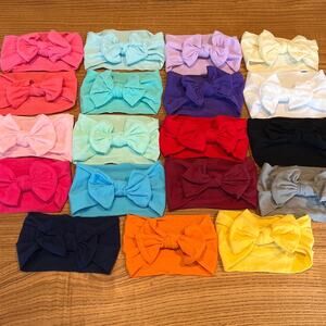 Newborn hair bows lot of 19!